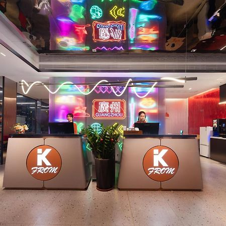From K Huan Kai Hotel Tiyuxi Metro Station Guangzhou Exterior foto
