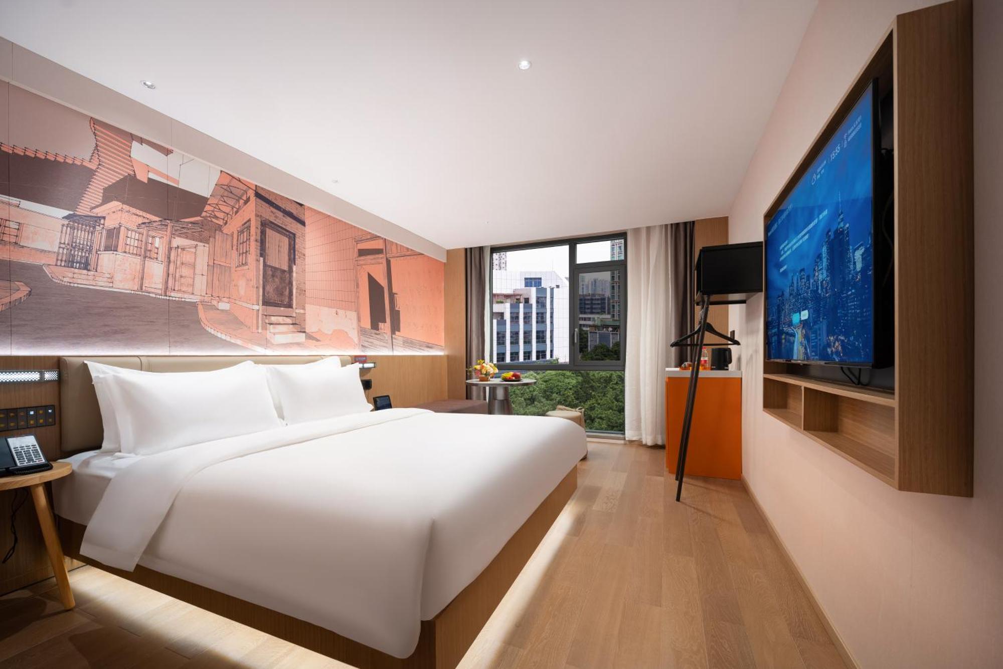 From K Huan Kai Hotel Tiyuxi Metro Station Guangzhou Exterior foto