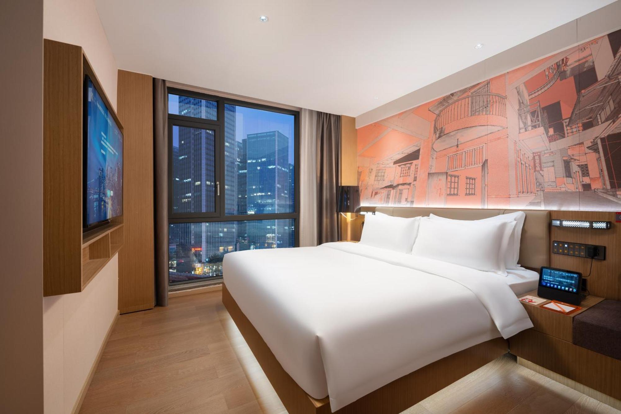 From K Huan Kai Hotel Tiyuxi Metro Station Guangzhou Exterior foto