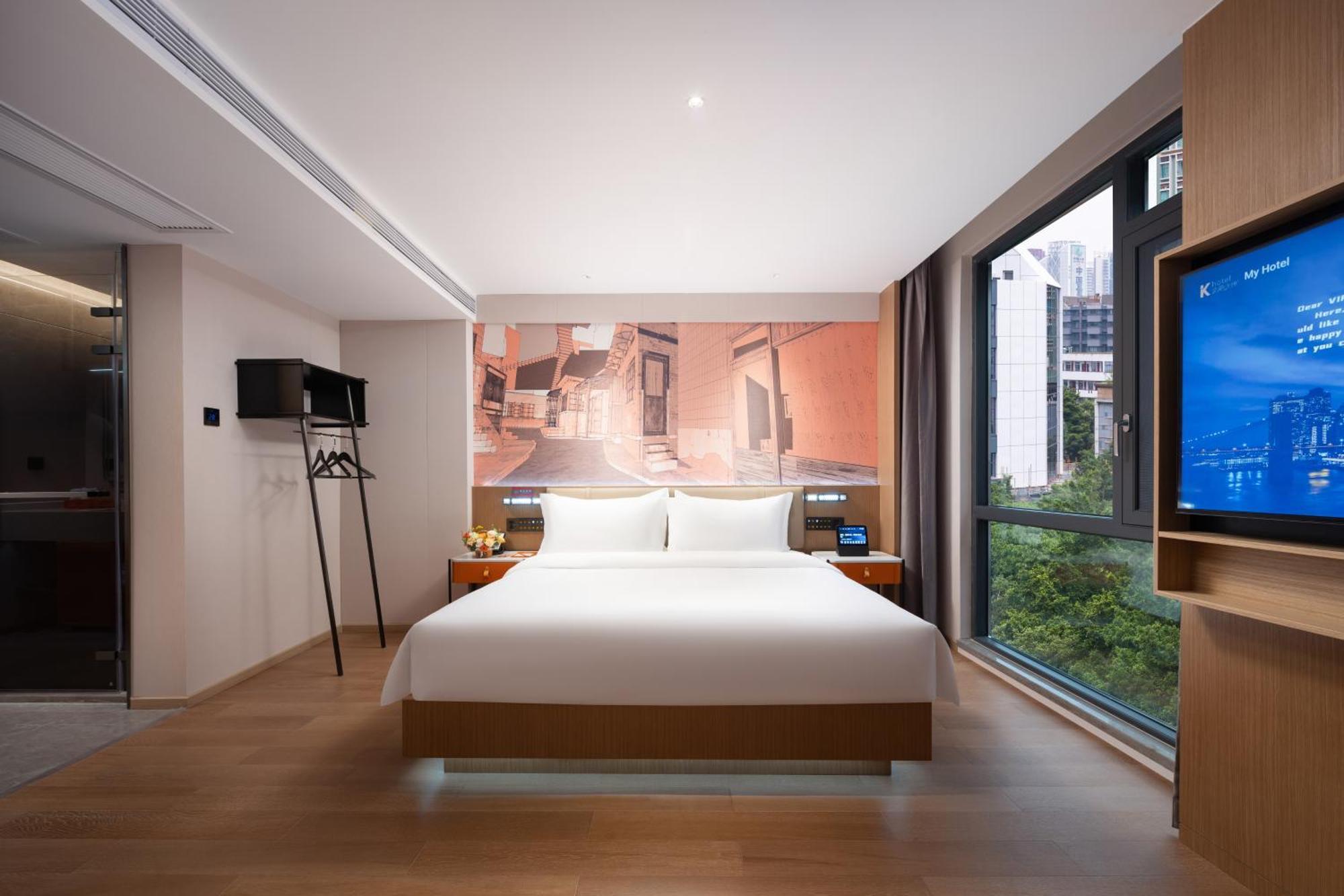 From K Huan Kai Hotel Tiyuxi Metro Station Guangzhou Exterior foto